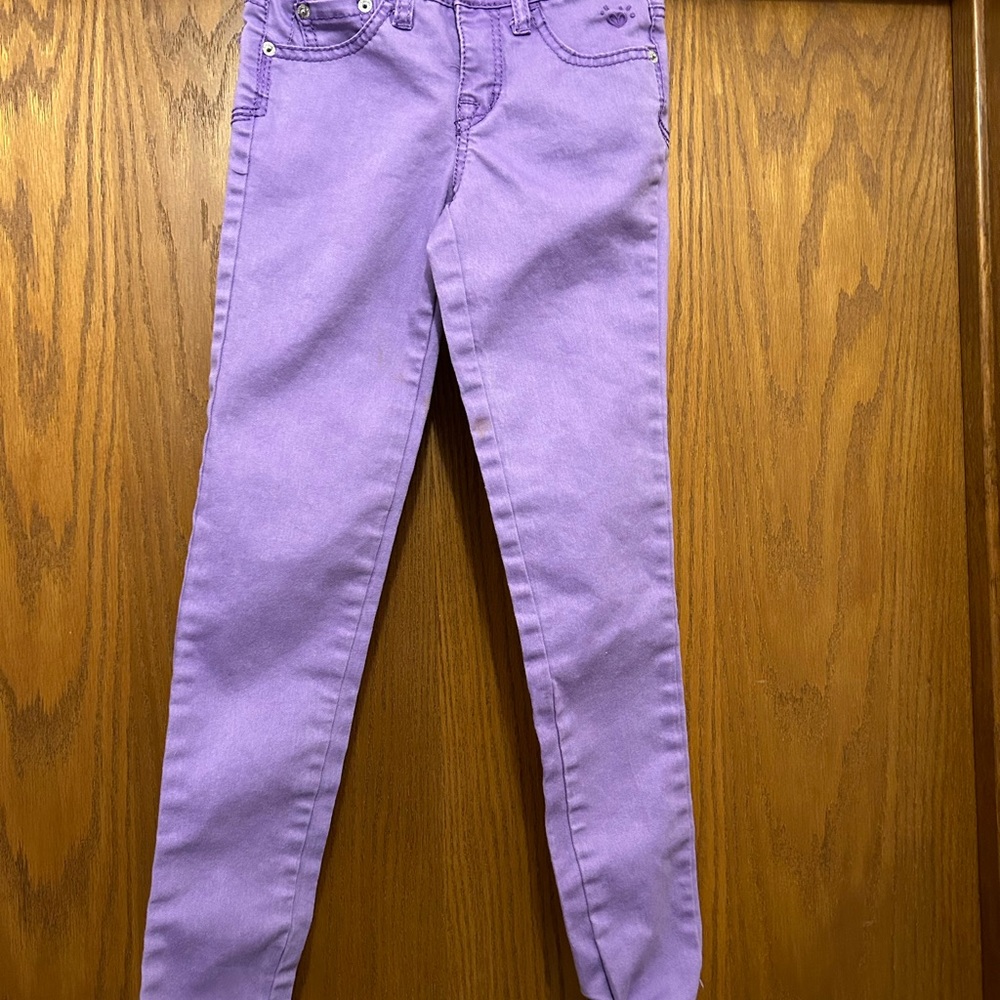 Justice Purple Kids Jeans